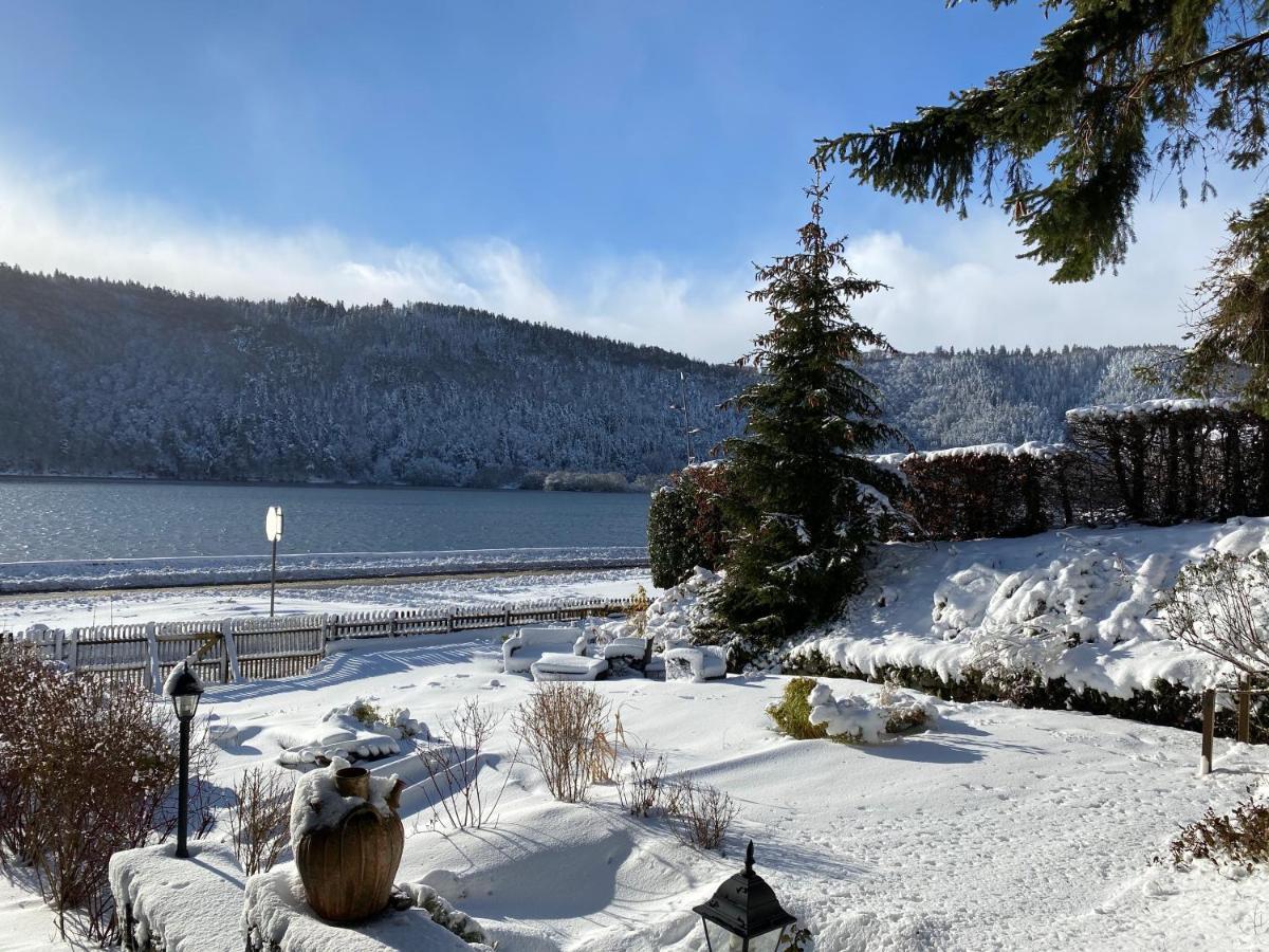 Hotel La Bonne Hotesse Chambon-sur-Lac Buitenkant foto