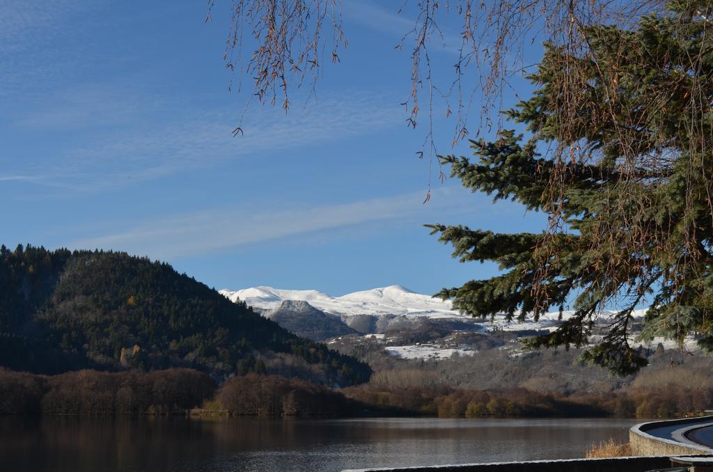 Hotel La Bonne Hotesse Chambon-sur-Lac Buitenkant foto